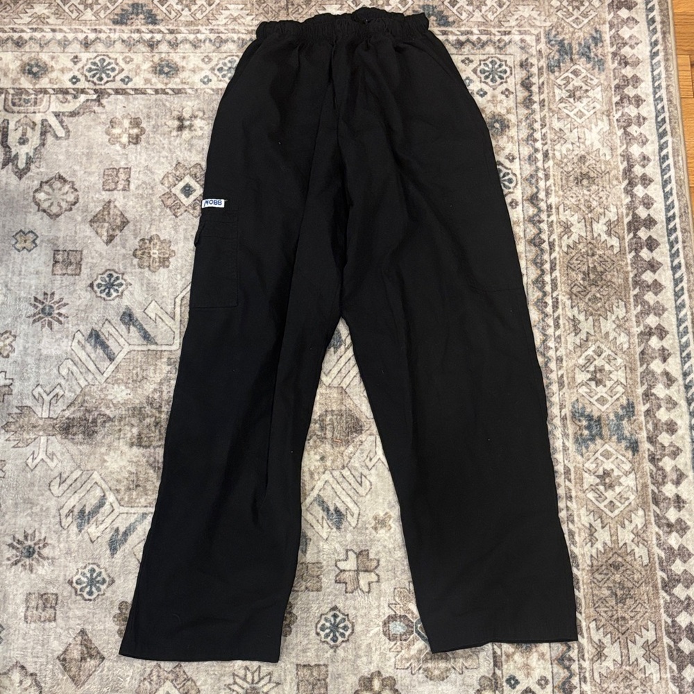 Black Womens Scrub Pants